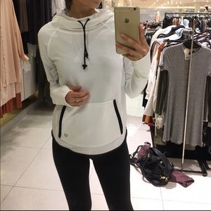 White athleasure top